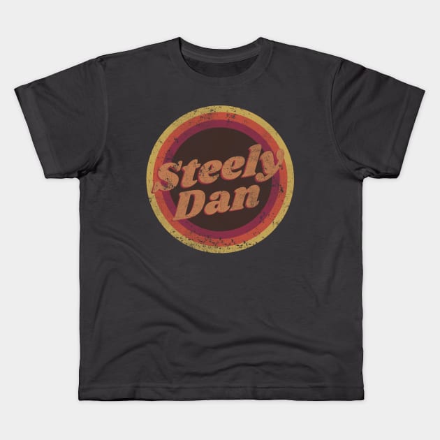 Vintage Steely Dan Kids T-Shirt by Mollie